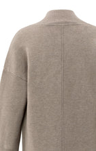 Load image into Gallery viewer, Long coatigan with patch pockets