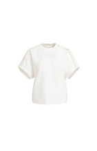Load image into Gallery viewer, Sleeveless sweatshirt with pleated shoulder detail - Type: product