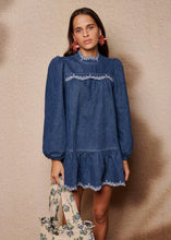 Load image into Gallery viewer, Haze Denim Mini Dress
