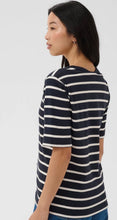 Load image into Gallery viewer, Part Two RatanaPW Tee Dark Navy Stripe *NEW
