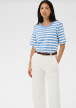 Load image into Gallery viewer, Part Two RatanapaPW T Shirt Hydrangea Stripe
