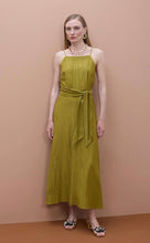 Load image into Gallery viewer, Maggie Green Midi with Spaghetti Strap
