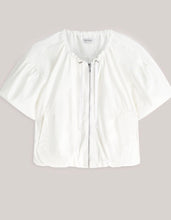 Load image into Gallery viewer, Summum White Zip Top
