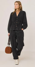 Load image into Gallery viewer, Nina Washed Black Jacket

