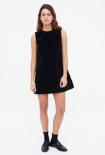 Load image into Gallery viewer, Clara Velvet Sparkle Mini Dress
