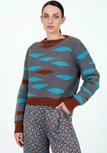 Load image into Gallery viewer, Skatie Wave Knit Sweater
