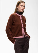 Load image into Gallery viewer, InWear GunaIW Classic Cardi Brown/Pink
