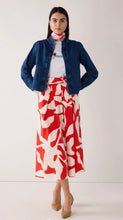 Load image into Gallery viewer, More &amp; More Red Print Skirt
