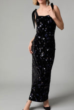 Load image into Gallery viewer, Fee G Victoria Long Beaded Dress
