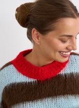 Load image into Gallery viewer, Willow Red/Blue Stripe Knit
