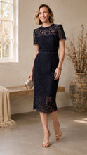 Load image into Gallery viewer, Fee G Annabelle Dress in Navy
