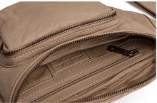 Load image into Gallery viewer, Depeche 13396  Latte Leather Bumbag
