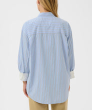 Load image into Gallery viewer, Part Two SavannaPW Blouse Hydrangea Stripe
