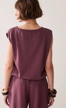 Load image into Gallery viewer, Summum Scuba Top Deep Fig
