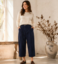Load image into Gallery viewer, Feria Blue Cord Trouser
