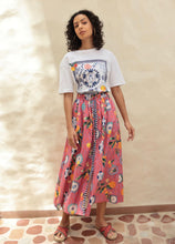 Load image into Gallery viewer, Emily Lovelock Bernie Skirt Lava Red
