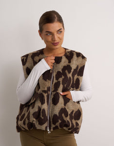 Connie Printed Gilet