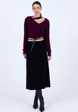 Load image into Gallery viewer, Skatie Black Tube Skirt
