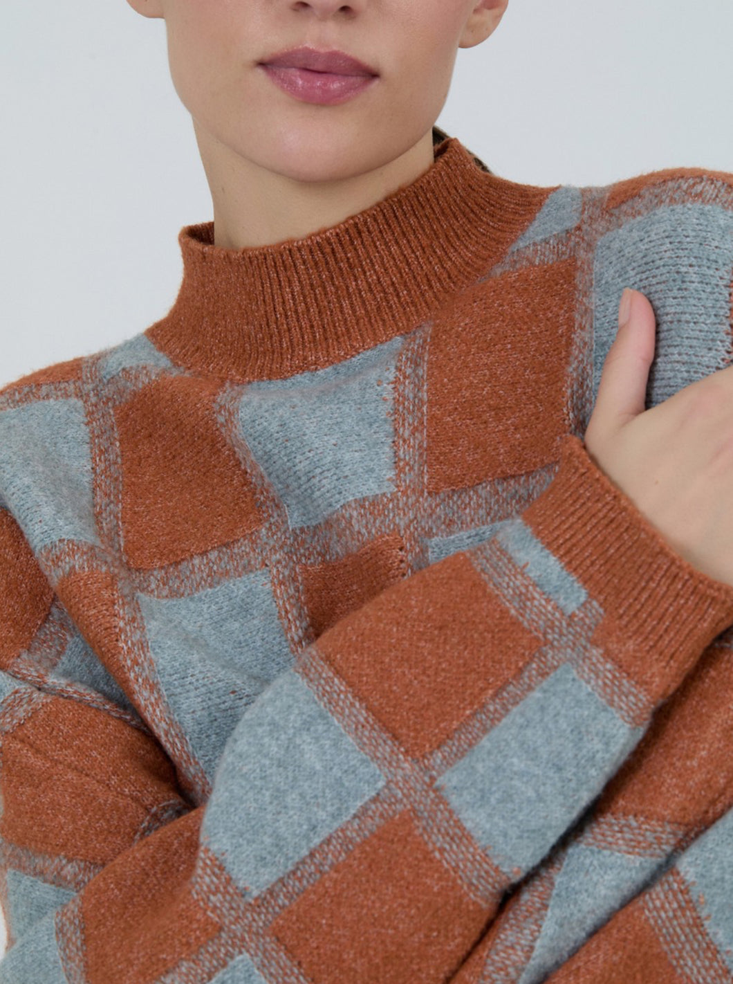 Skatie Square Knit Sweater