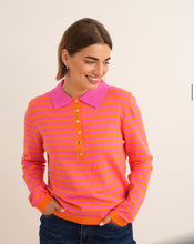 Load image into Gallery viewer, Laura Stripe Knit Pink/Orange
