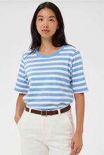 Load image into Gallery viewer, Part Two RatanapaPW T Shirt Hydrangea Stripe
