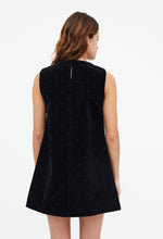 Load image into Gallery viewer, Clara Velvet Sparkle Mini Dress
