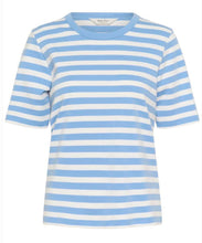 Load image into Gallery viewer, Part Two RatanapaPW T Shirt Hydrangea Stripe
