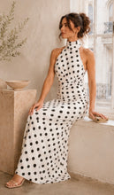Load image into Gallery viewer, Brooke White Polka Dress *NEW
