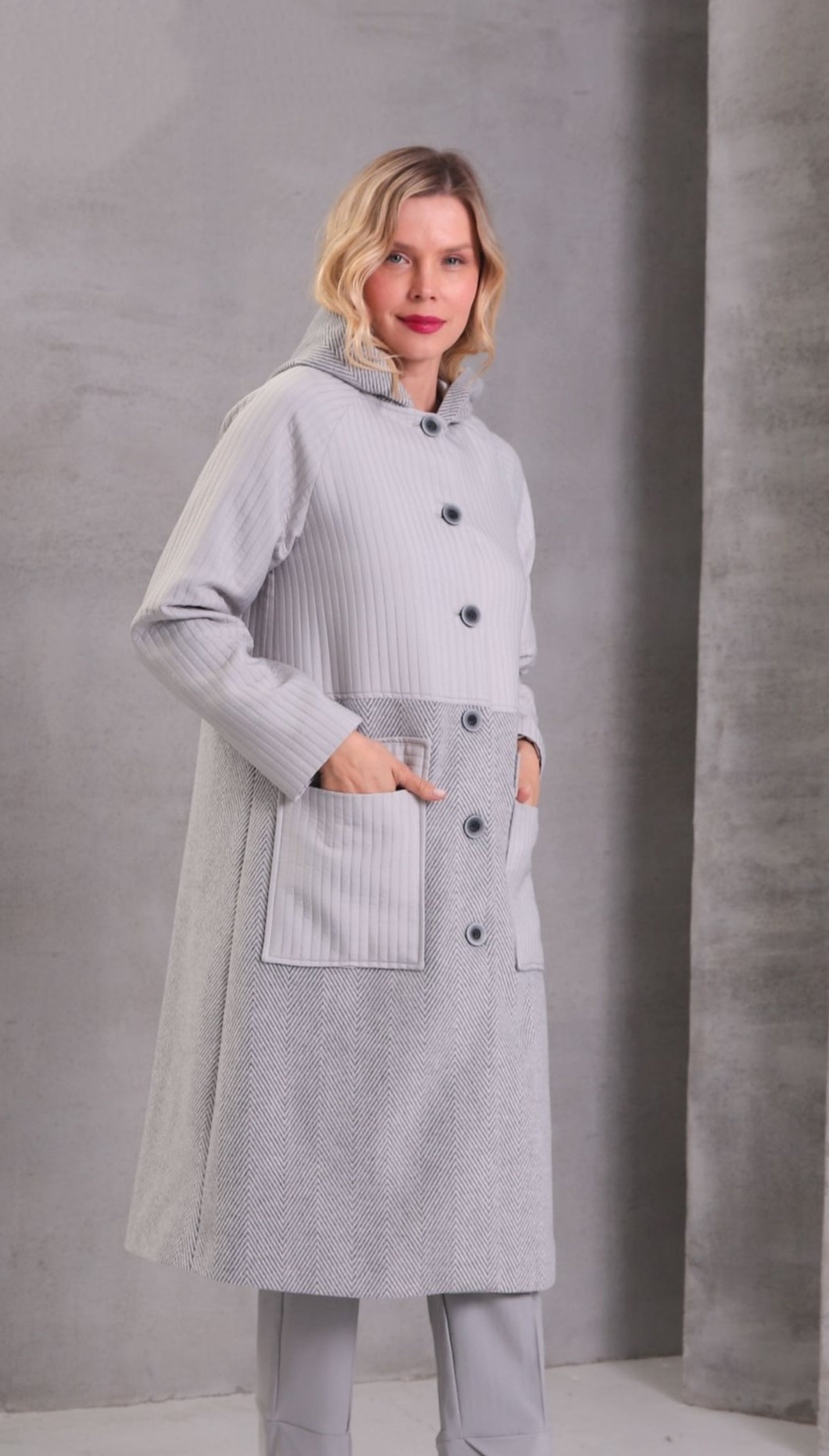 Inco 6072 Grey Coat