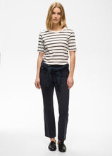 Load image into Gallery viewer, Part Two RatanaPW Tee Navy/Eggnog Stripe *NEW
