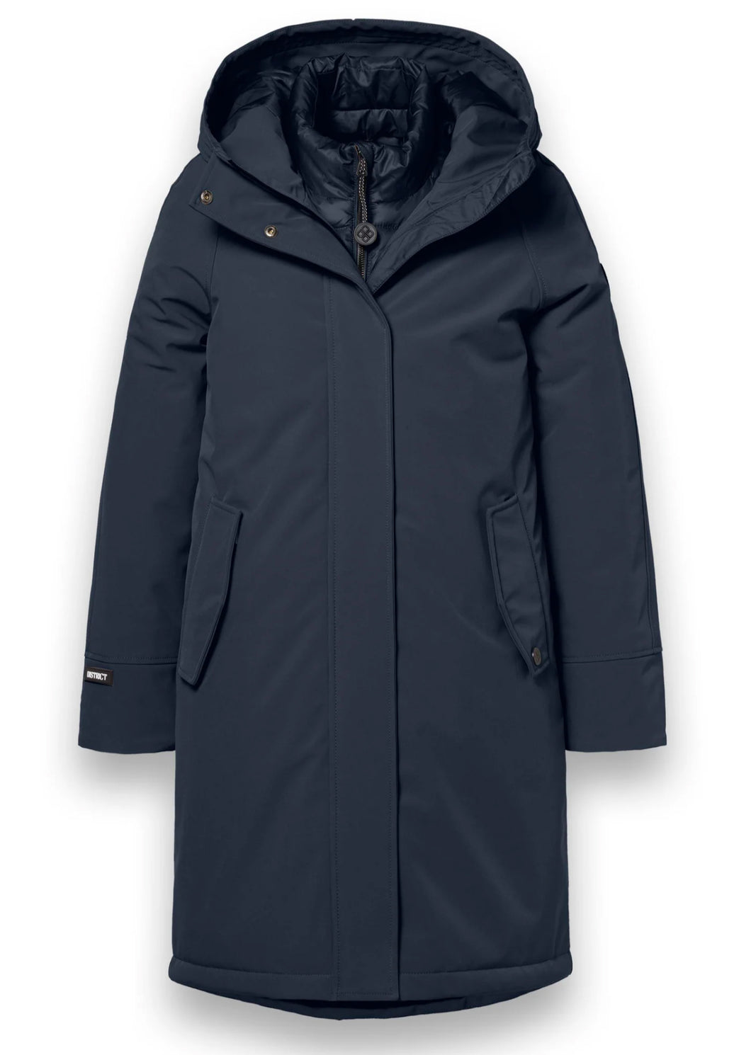 District Keystone Coat in Denim