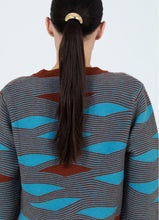 Load image into Gallery viewer, Skatie Wave Knit Sweater
