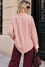 Load image into Gallery viewer, Lauren Stripe Shirt Pink
