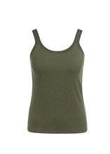 Load image into Gallery viewer, Yaya  Army Green Singlet
