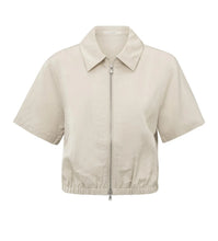 Load image into Gallery viewer, Yasmine Zip Bomber Sand
