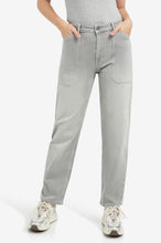 Load image into Gallery viewer, Yaya Mid Grey Cargo Jeans
