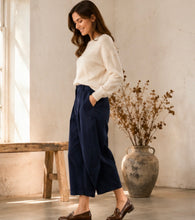 Load image into Gallery viewer, Feria Blue Cord Trouser
