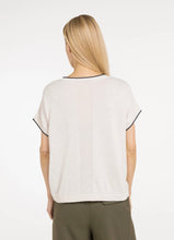 Load image into Gallery viewer, Yaya Knit top with trim
