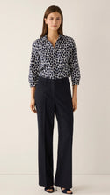Load image into Gallery viewer, More &amp; More Navy/White Blouse
