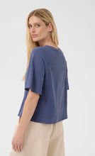 Load image into Gallery viewer, Part Two BertelinePw Blouse Blue Indigo *NEW
