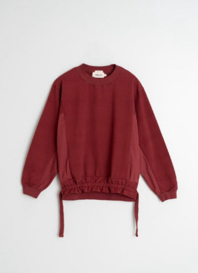 Nina Burgundy Sweatshirt