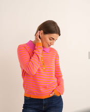 Load image into Gallery viewer, Laura Stripe Knit Pink/Orange
