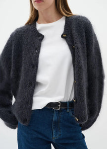 InWear Jetra Cardigan Dark Grey Melange