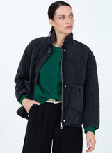 Load image into Gallery viewer, Skatie Denim Quilted Jacket
