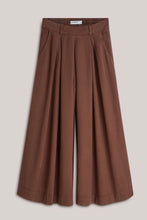 Load image into Gallery viewer, Summum Brown Wide Leg Culotte
