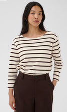 Load image into Gallery viewer, Part Two NelaPW T Shirt Mole Stripe *NEW
