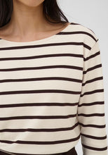 Load image into Gallery viewer, Part Two NelaPW T Shirt Mole Stripe *NEW
