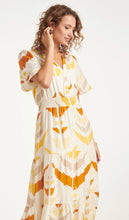 Load image into Gallery viewer, Sadie Yellow Print Dress
