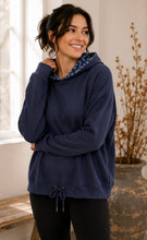 Load image into Gallery viewer, Nora Hoodie in Night Blue
