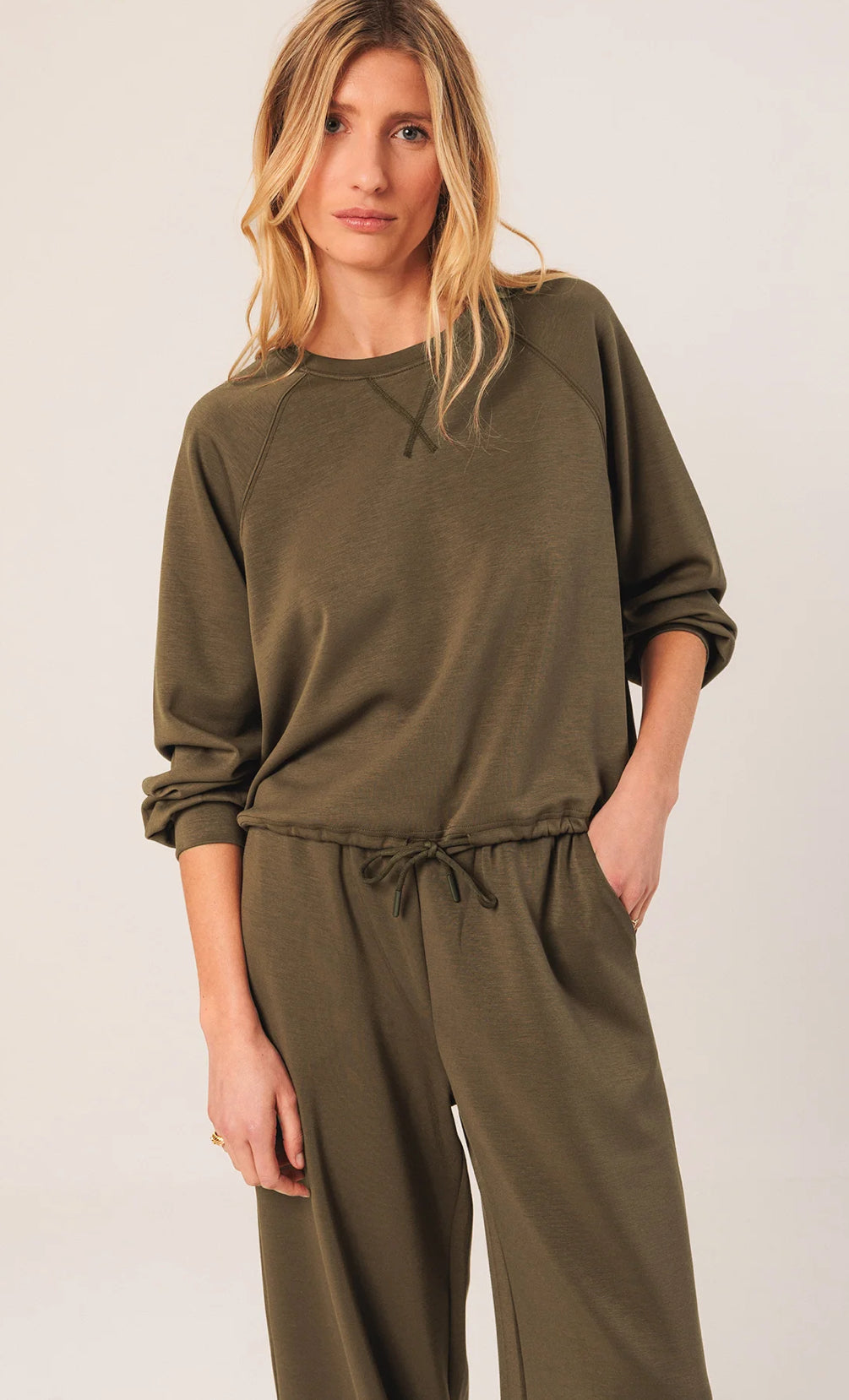 Nina Khaki Sweater